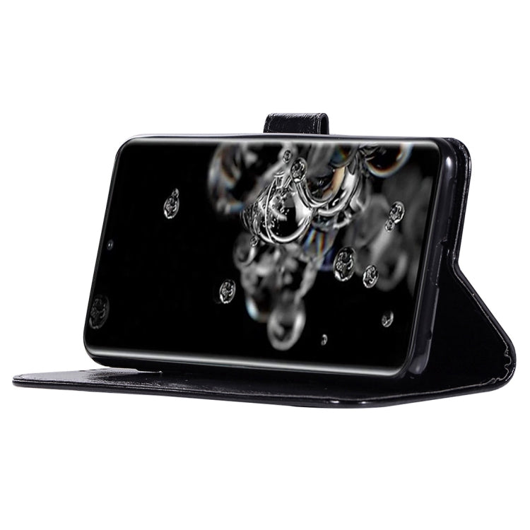 For Galaxy S20 Ultra Retro Copper Button Crazy Horse Horizontal Flip PU Leather Case with Holder & Card Slots & Wallet & Lanyard