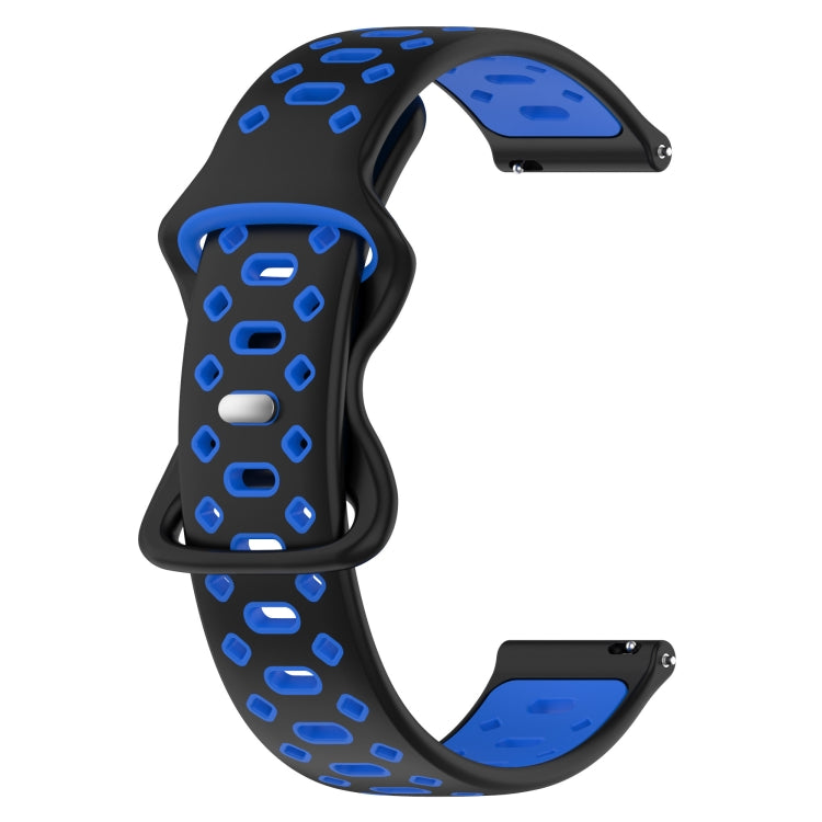 For Samsung Galaxy Watch 5 40mm 20mm Two-color Diamond Silicone Watch Band