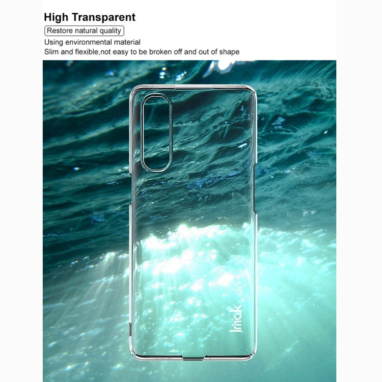 For OPPO Reno3 Pro 5G IMAK Wing II Wear-resisting Crystal Pro PC Protective Case