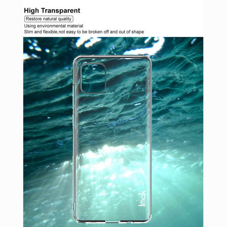 For Galaxy Note10 Lite / A81 IMAK Wing II Wear-resisting Crystal Pro PC Protective Case