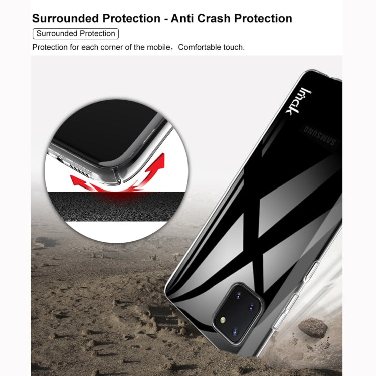 For Galaxy Note10 Lite / A81 IMAK Wing II Wear-resisting Crystal Pro PC Protective Case