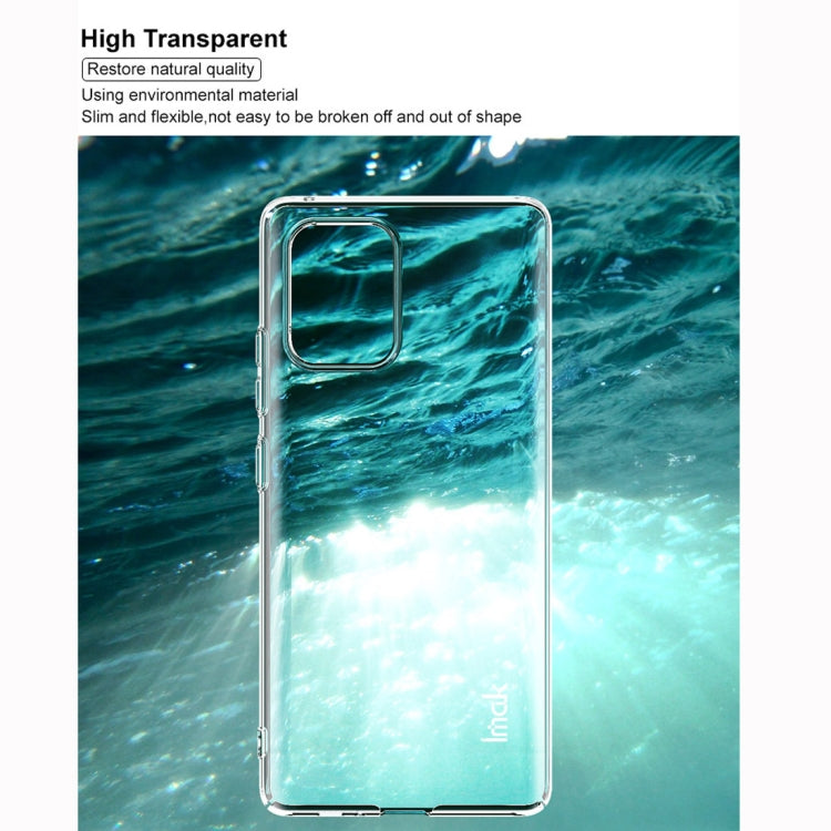 For Galaxy S10 Lite / A91 IMAK Wing II Wear-resisting Crystal Pro PC Protective Case