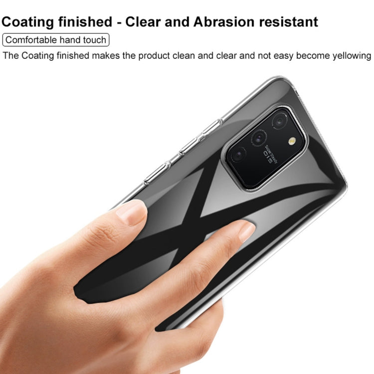 For Galaxy S10 Lite / A91 IMAK Wing II Wear-resisting Crystal Pro PC Protective Case