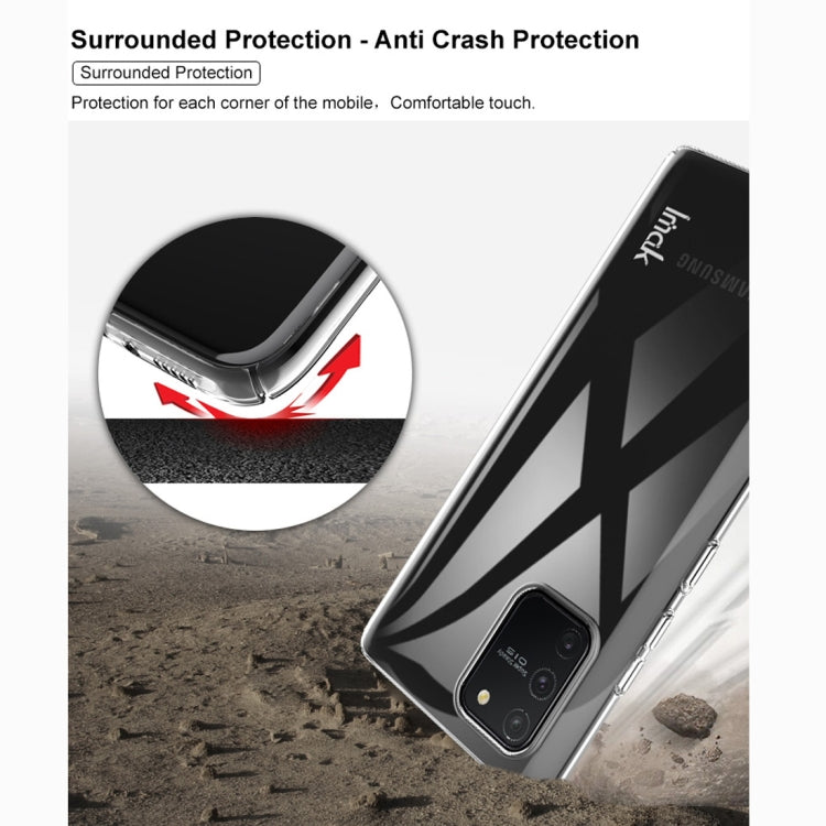 For Galaxy S10 Lite / A91 IMAK Wing II Wear-resisting Crystal Pro PC Protective Case