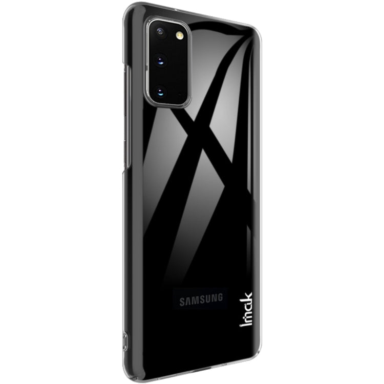 For Galaxy S20 5G IMAK Wing II Wear-resisting Crystal Pro PC Protective Case