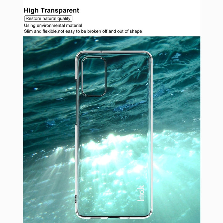 For Galaxy S20 5G IMAK Wing II Wear-resisting Crystal Pro PC Protective Case