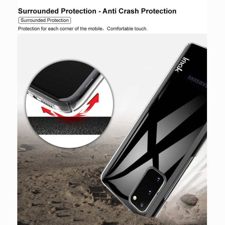 For Galaxy S20 5G IMAK Wing II Wear-resisting Crystal Pro PC Protective Case