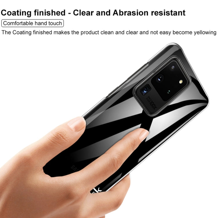 For Galaxy S20 Ultra 5G IMAK Wing II Wear-resisting Crystal Pro PC Protective Case