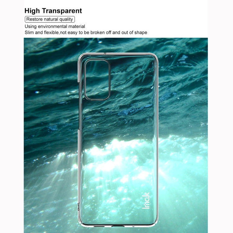 For Galaxy S20+ 5G IMAK Wing II Wear-resisting Crystal Pro PC Protective Case