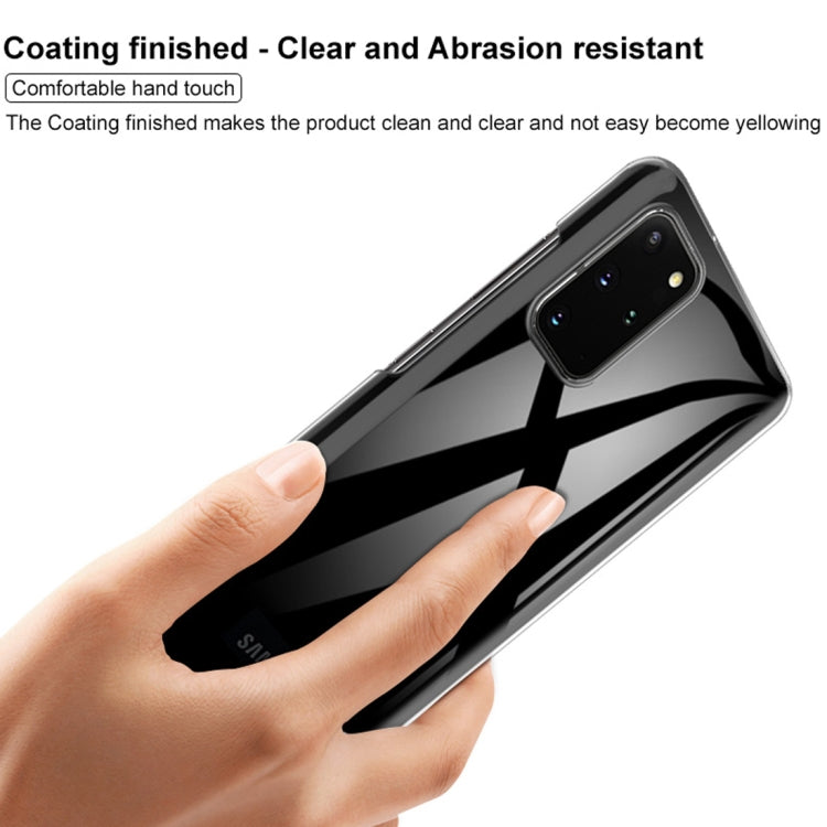 For Galaxy S20+ 5G IMAK Wing II Wear-resisting Crystal Pro PC Protective Case