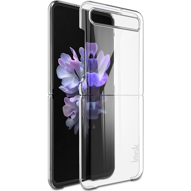 For Galaxy Z Flip IMAK Wing II Wear-resisting Crystal Pro PC Protective Case