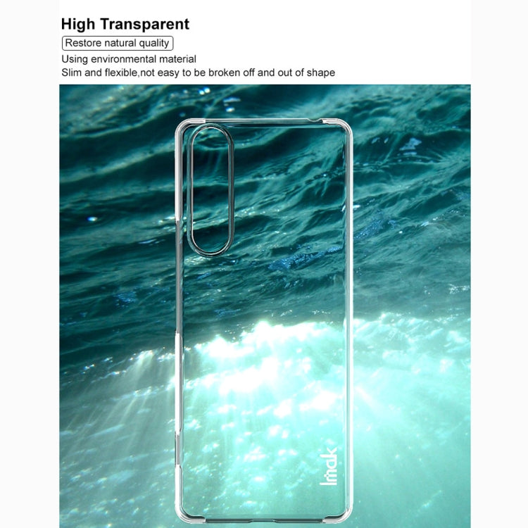 For Sony Xperia 1 II IMAK Wing II Wear-resisting Crystal Pro PC Protective Case