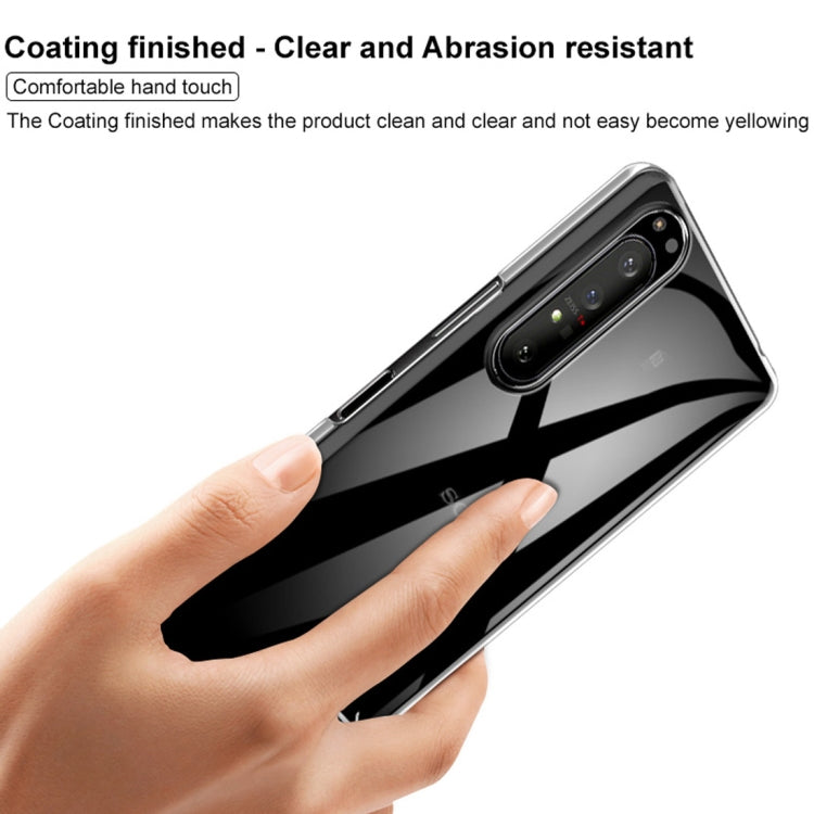 For Sony Xperia 1 II IMAK Wing II Wear-resisting Crystal Pro PC Protective Case