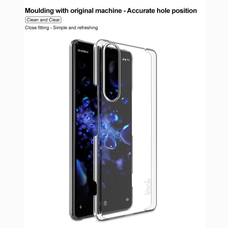 For Sony Xperia 1 II IMAK Wing II Wear-resisting Crystal Pro PC Protective Case
