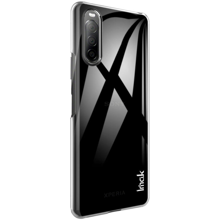 For Sony Xperia 10 II IMAK Wing II Wear-resisting Crystal Pro PC Protective Case