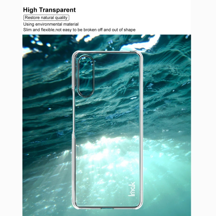 For Sony Xperia 10 II IMAK Wing II Wear-resisting Crystal Pro PC Protective Case