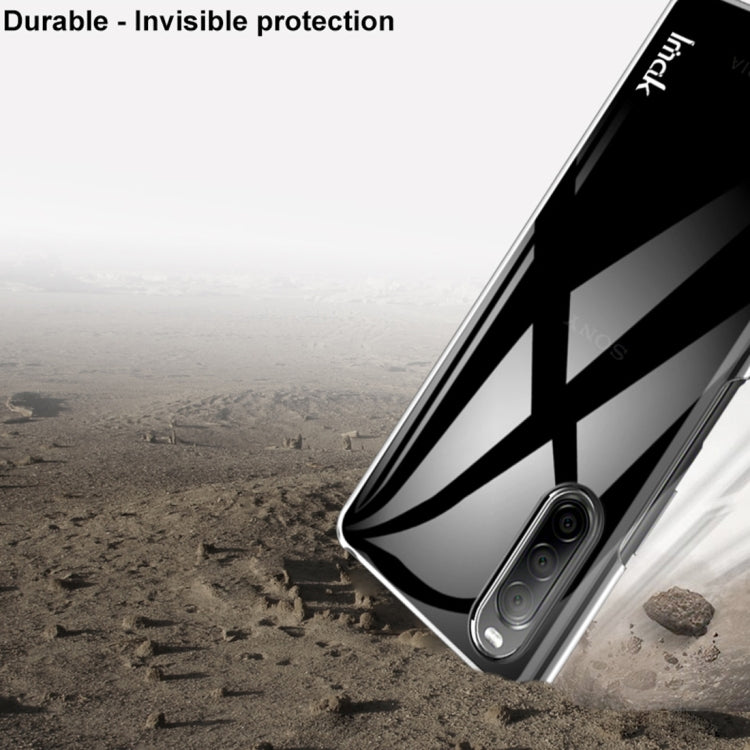For Sony Xperia 10 II IMAK Wing II Wear-resisting Crystal Pro PC Protective Case