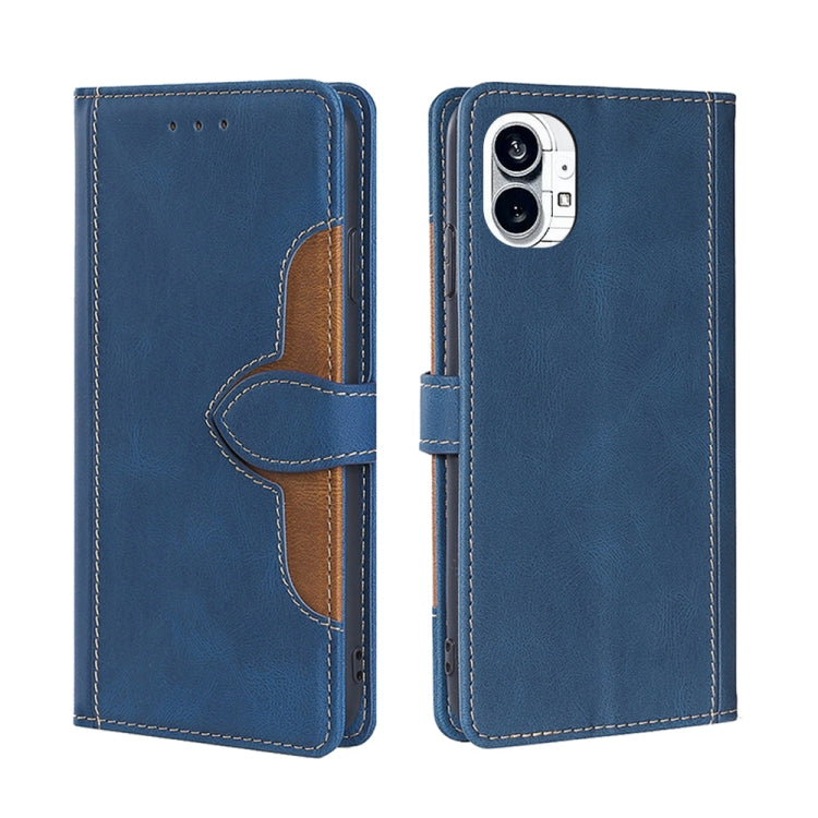 For Nothing Phone 1 Skin Feel Magnetic Buckle Leather Phone Case