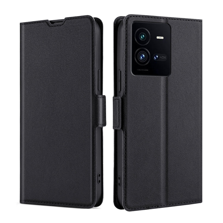 For vivo iQOO 10 Pro 5G Ultra-thin Voltage Side Buckle Leather Phone Case