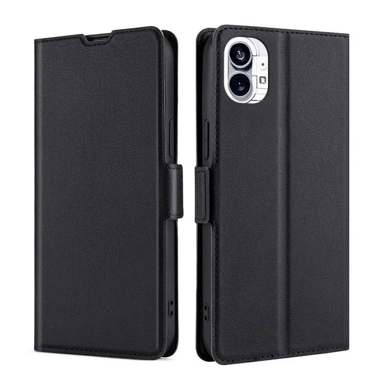 For Nothing Phone 1 Ultra-thin Voltage Side Buckle Leather Phone Case
