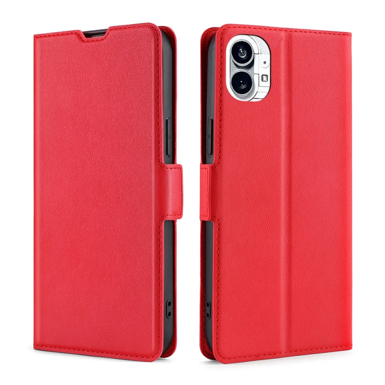 For Nothing Phone 1 Ultra-thin Voltage Side Buckle Leather Phone Case