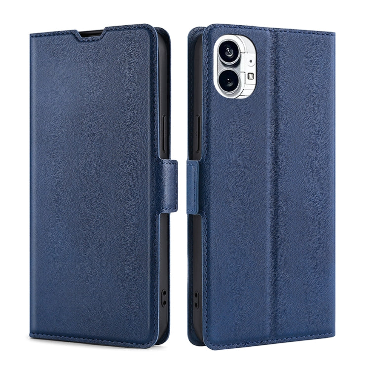 For Nothing Phone 1 Ultra-thin Voltage Side Buckle Leather Phone Case