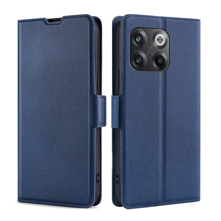 For OnePlus 10T Ultra-thin Voltage Side Buckle Leather Phone Case