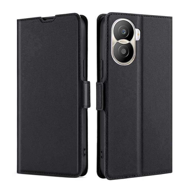 For Honor X40i Ultra-thin Voltage Side Buckle Leather Phone Case