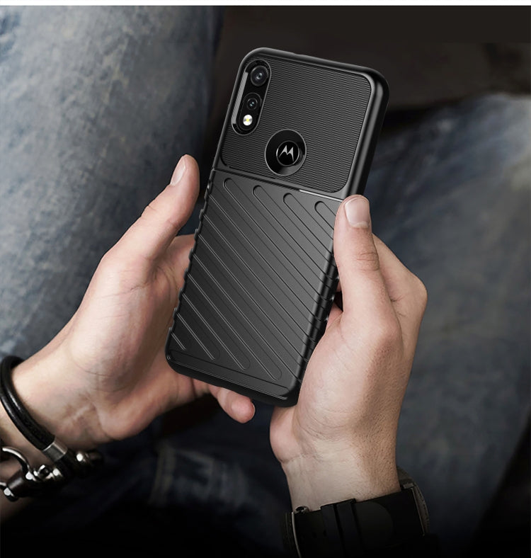 For Motorola E7 Thunderbolt Shockproof TPU Soft Case