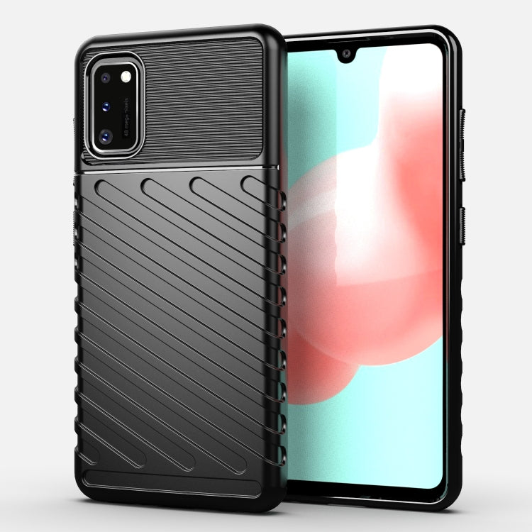 For Galaxy A41 Thunderbolt Shockproof TPU Soft Case