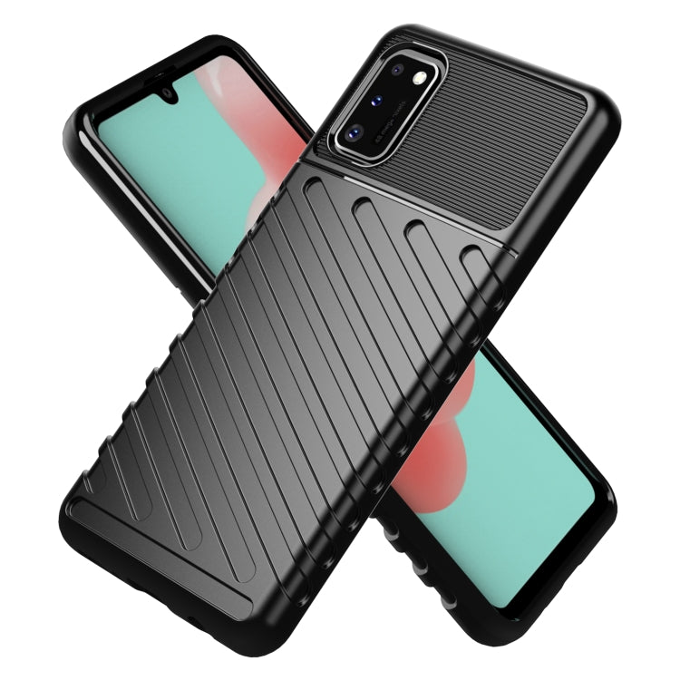 For Galaxy A41 Thunderbolt Shockproof TPU Soft Case