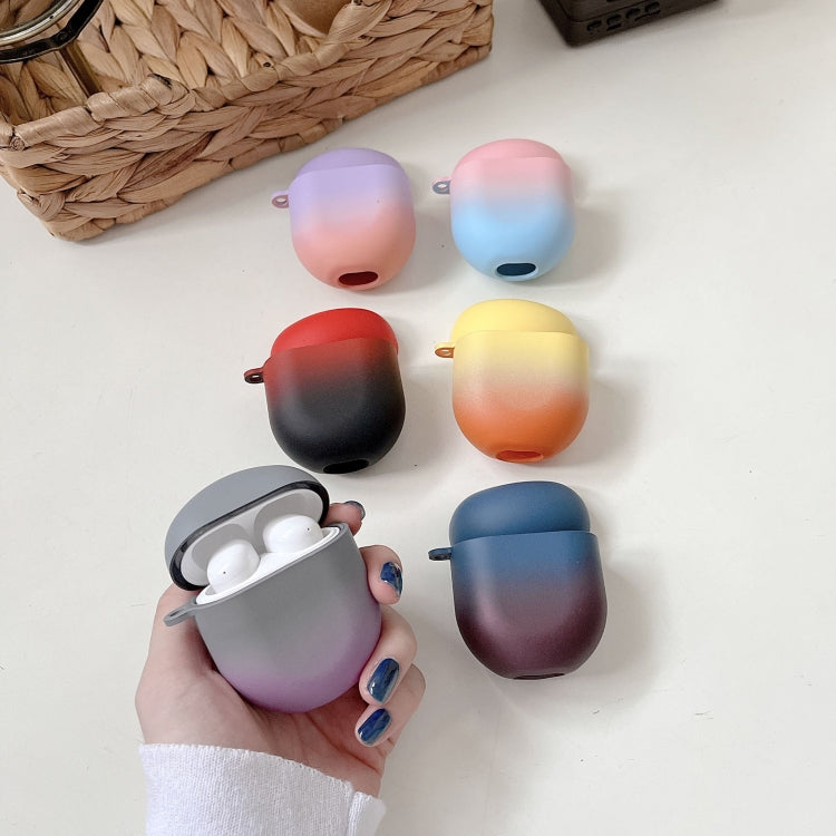 For Xiaomi Redmi Buds 4 Earphone PC Gradient Frosted Protective Case