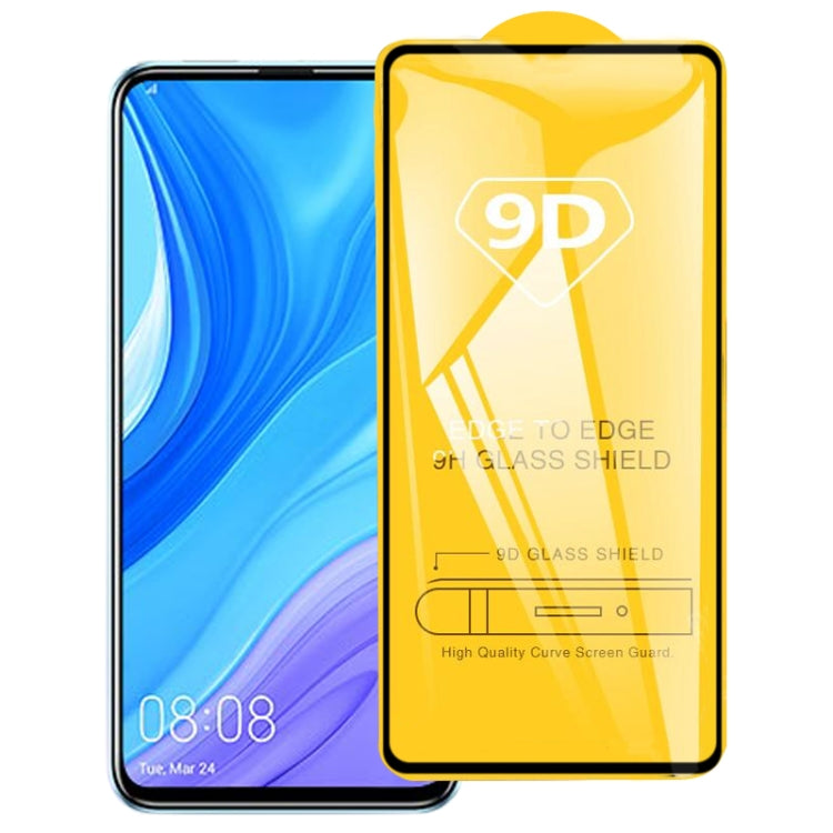 For Huawei Y9s 9D Full Glue Full Screen Tempered Glass Film