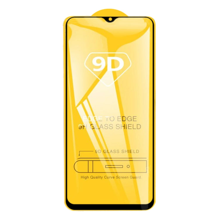 For OPPO A8 9D Full Glue Full Screen Tempered Glass Film