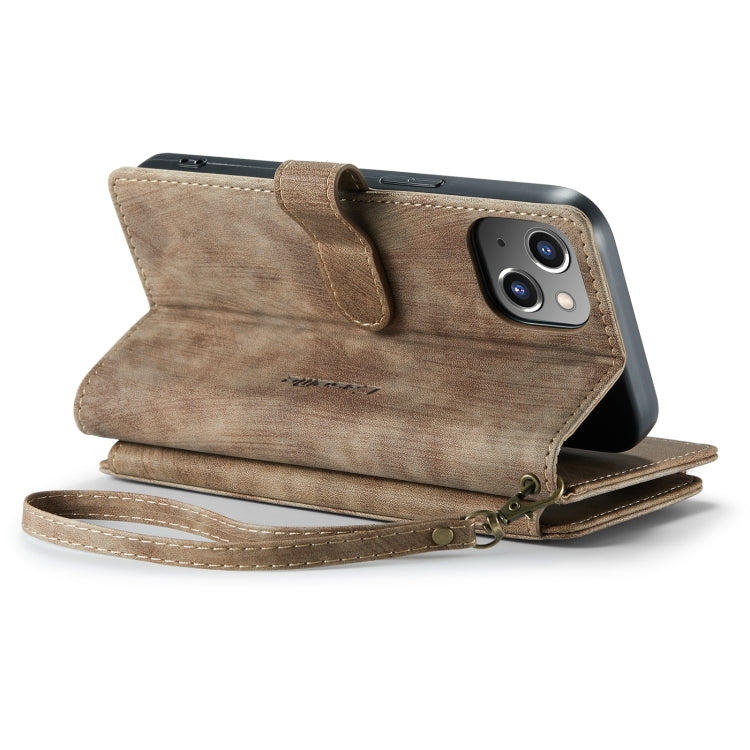 For iPhone 14 Plus CaseMe C30 Multifunctional Phone Leather Case