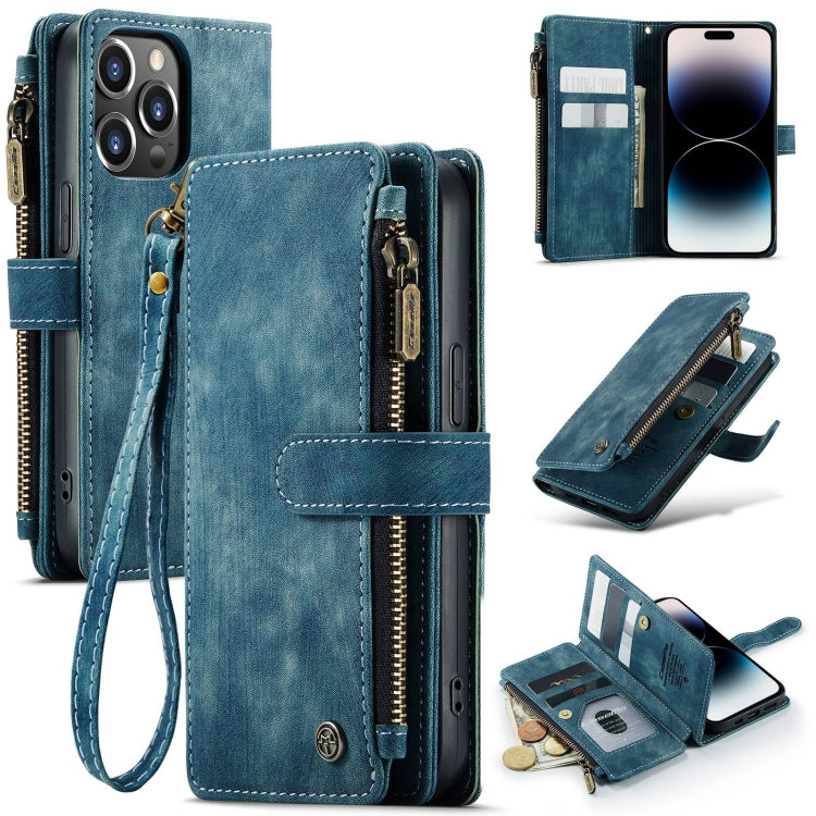 For iPhone 14 Pro Max CaseMe C30 Multifunctional Phone Leather Case