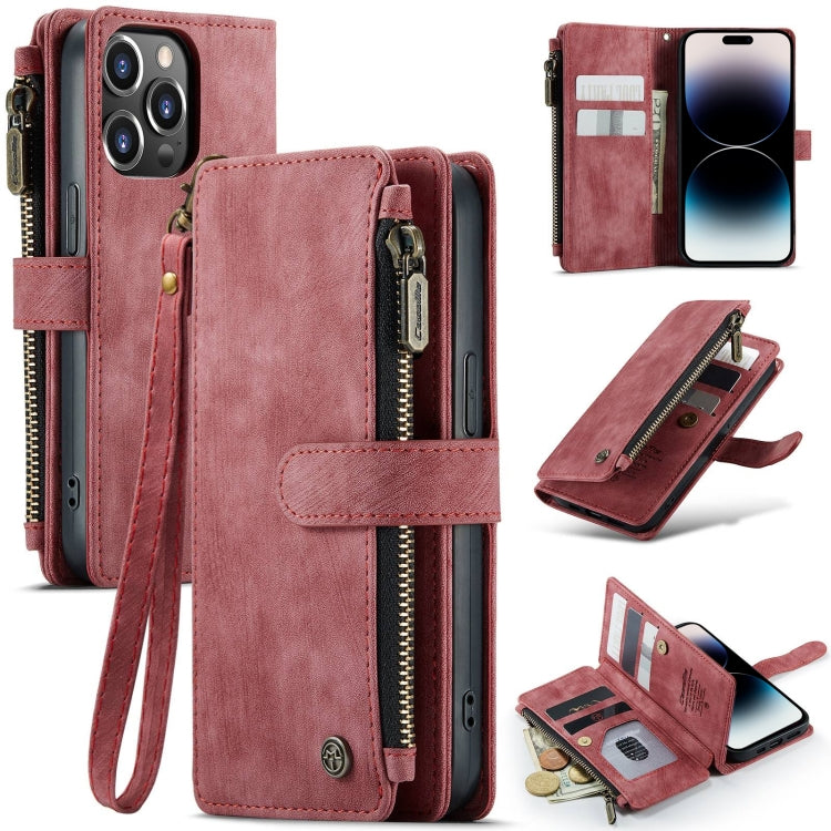For iPhone 14 Pro Max CaseMe C30 Multifunctional Phone Leather Case