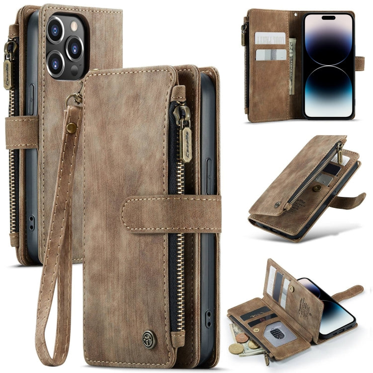 For iPhone 14 Pro Max CaseMe C30 Multifunctional Phone Leather Case