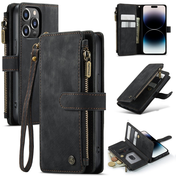 For iPhone 14 Pro Max CaseMe C30 Multifunctional Phone Leather Case