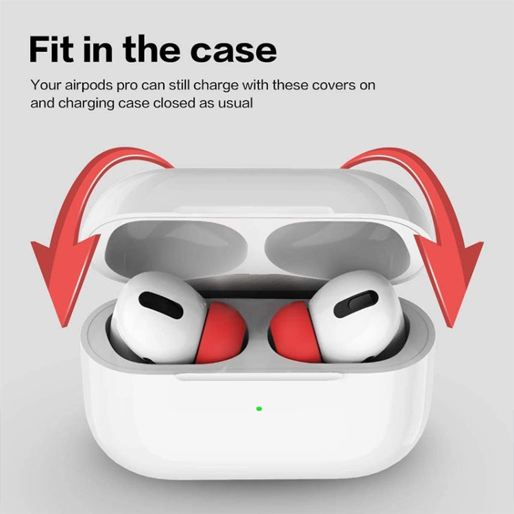 For AirPods Pro 1 Pairs Wireless Earphones Silicone Replaceable Earplug