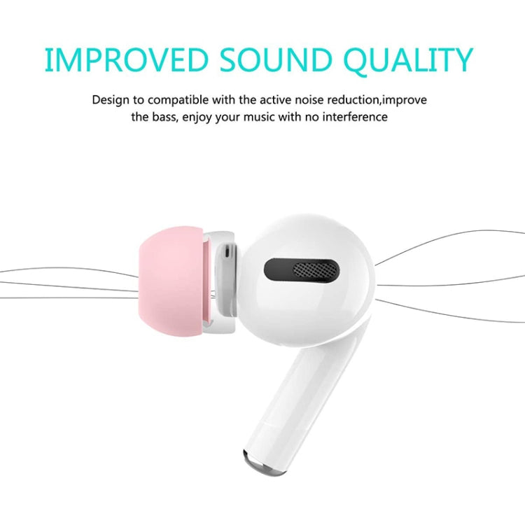 For AirPods Pro 1 Pairs Wireless Earphones Silicone Replaceable Earplug