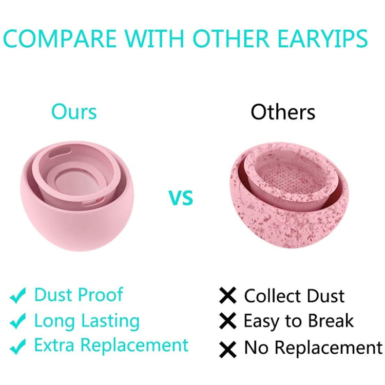 For AirPods Pro 1 Pairs Wireless Earphones Silicone Replaceable Earplug