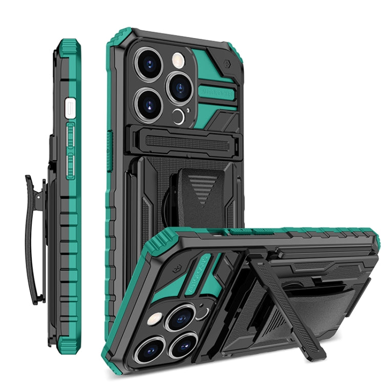 For iPhone 14 Pro King Kong Back Clip Series Holder Phone Case