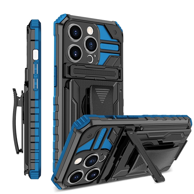 For iPhone 13 Pro King Kong Back Clip Series Holder Phone Case