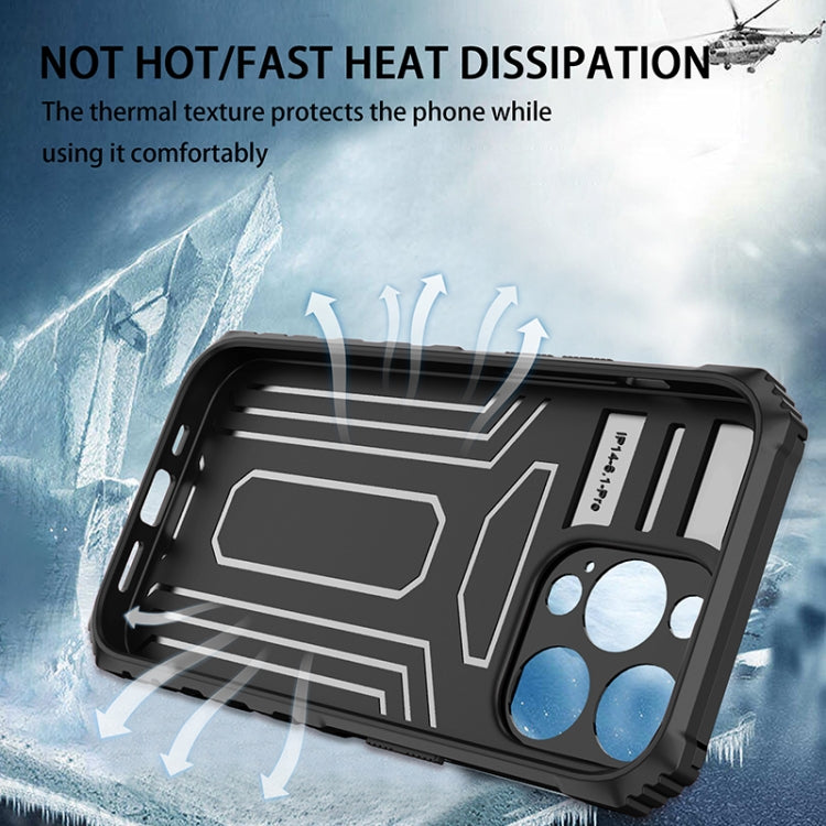 For iPhone 13 Pro Max King Kong Back Clip Series Holder Phone Case