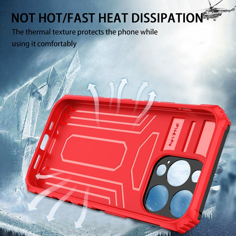 For iPhone 13 Pro Max King Kong Back Clip Series Holder Phone Case