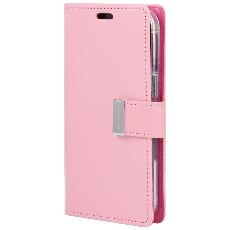 For iPhone 14 GOOSPERY RICH DIARY Crazy Horse Texture Leather Case