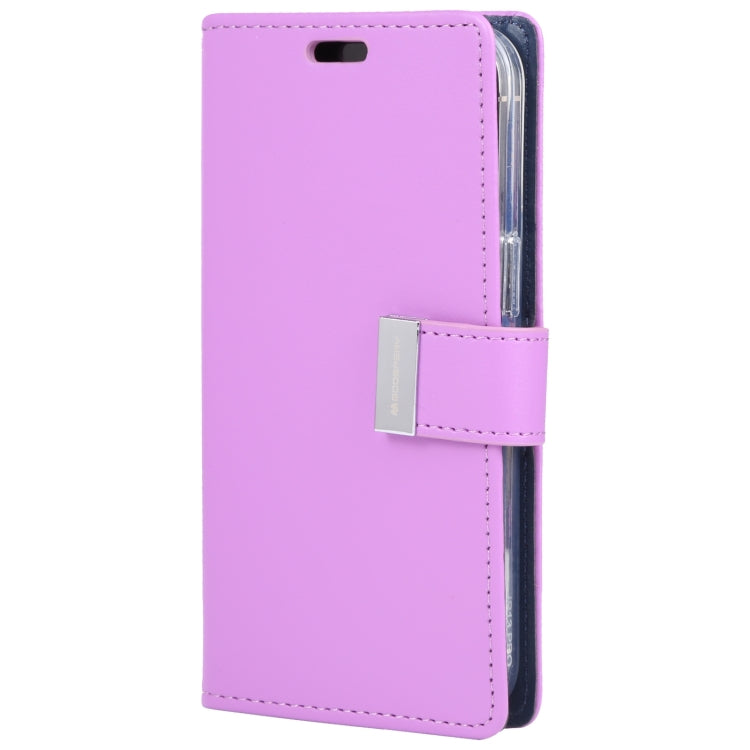 For iPhone 14 Plus GOOSPERY RICH DIARY Crazy Horse Texture Leather Case