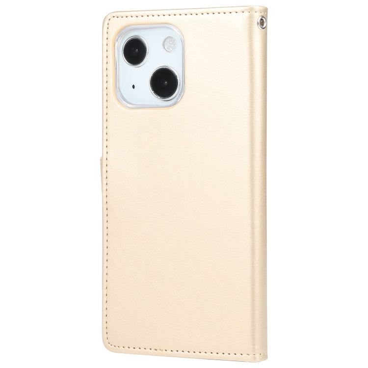 For iPhone 14 Plus GOOSPERY RICH DIARY Crazy Horse Texture Leather Case