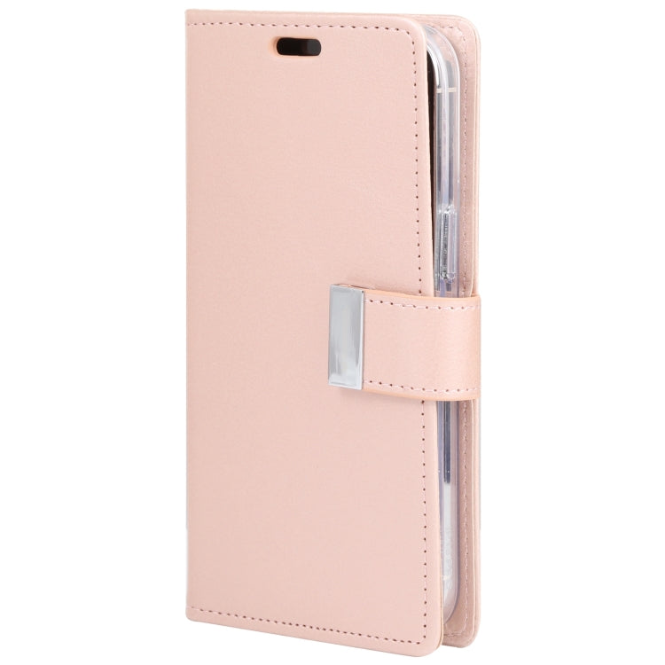 For iPhone 14 Pro GOOSPERY RICH DIARY Crazy Horse Texture Leather Case
